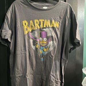 Old Navy Gray Bartman Graphic Tee